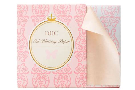 derm approved blotting paper.